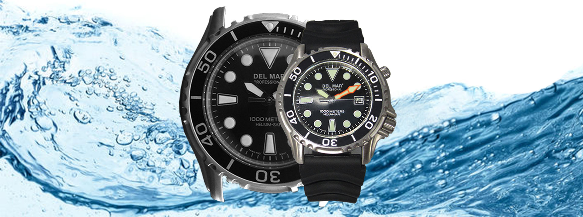 Del Mar Professional 1000 Meter Watch Collection